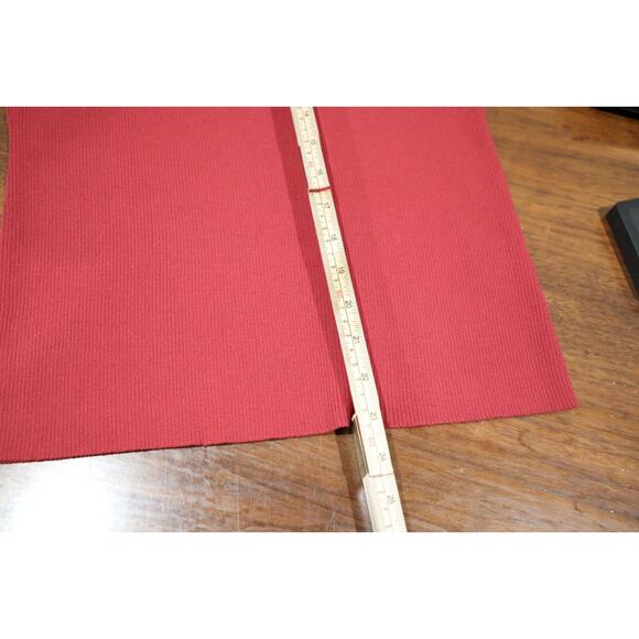 Ruby Rd Shirt Women Large Red Maroon‎ Sleeveless Ribbed Tank With Necklace Boho - Picture 10 of 13